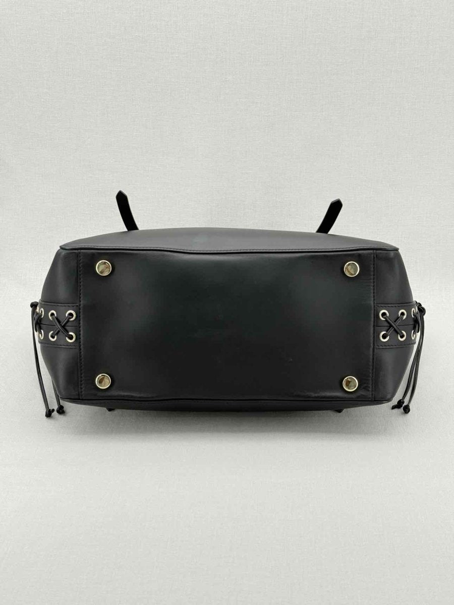 Pre - loved CESARE PACIOTTI Black Tote Bag at Reems Closet