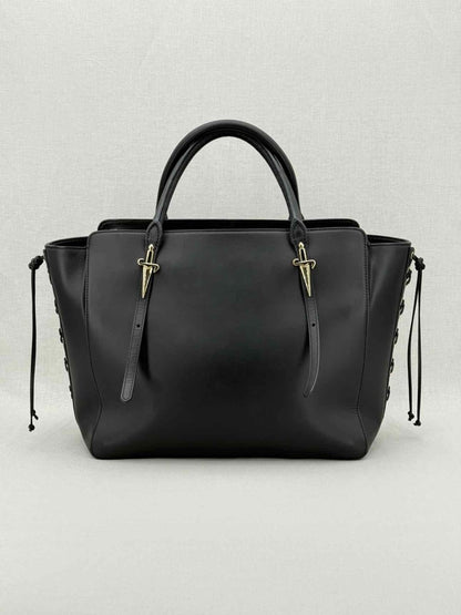 Pre - loved CESARE PACIOTTI Black Tote Bag at Reems Closet