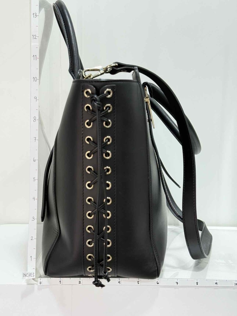 Pre - loved CESARE PACIOTTI Black Tote Bag at Reems Closet