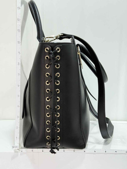 Pre - loved CESARE PACIOTTI Black Tote Bag at Reems Closet