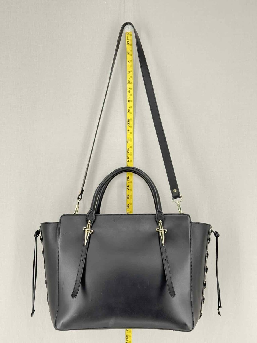 Pre - loved CESARE PACIOTTI Black Tote Bag at Reems Closet