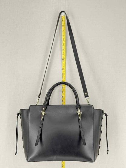 Pre - loved CESARE PACIOTTI Black Tote Bag at Reems Closet