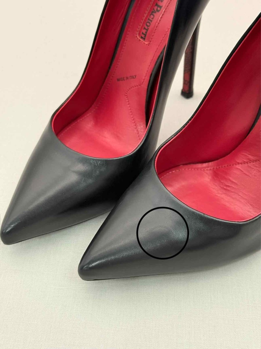 Pre-loved CESARE PACIOTTI Lady Blade Black Size EU 38 Pumps at Reems Closet