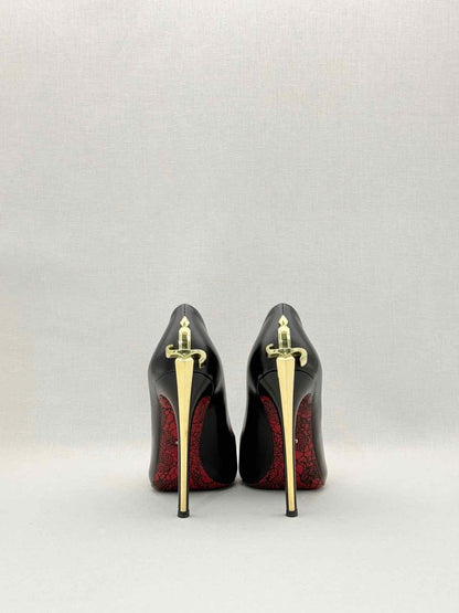 Pre-loved CESARE PACIOTTI Lady Blade Black Size EU 38 Pumps at Reems Closet