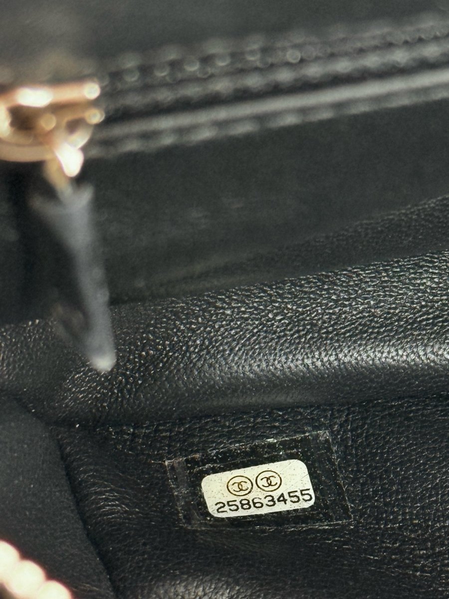 Pre - loved CHANEL 2018 Silver Belt Bag at Reems Closet