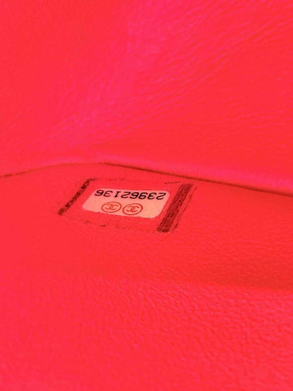 Pre - loved CHANEL 2.55 Reissue Yellow Chevron Shoulder Bag at Reems Closet