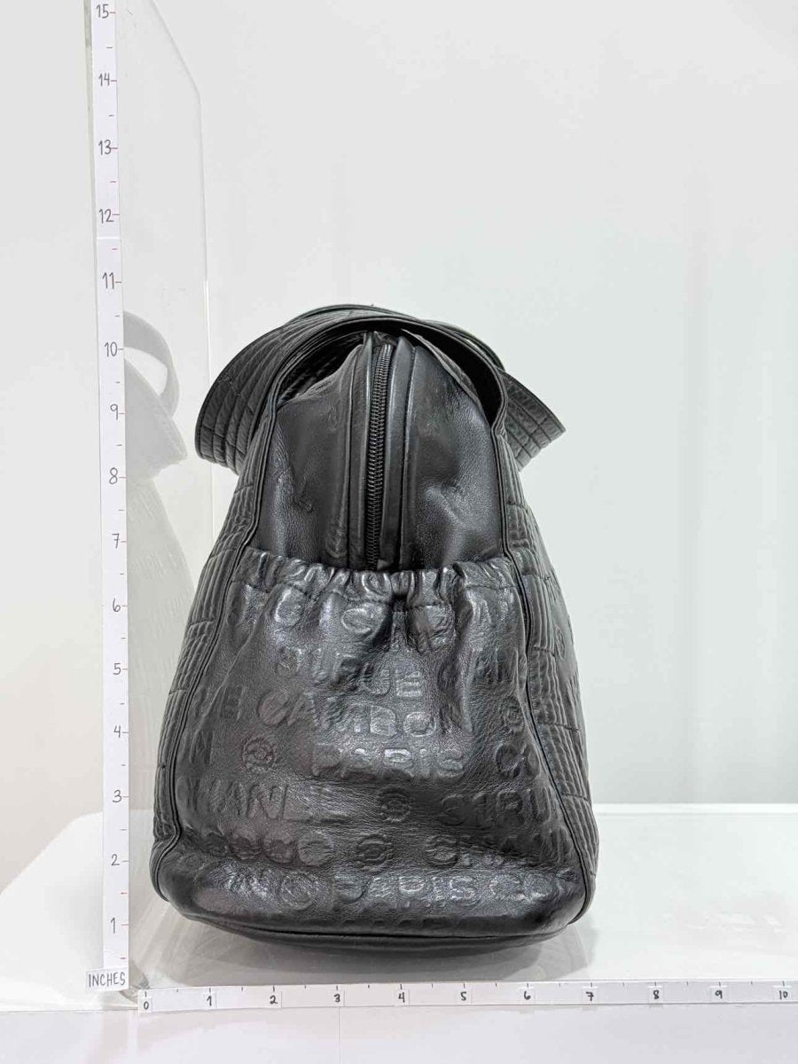 Pre - loved CHANEL 31 Rue Cambon Black Shoulder Bag at Reems Closet