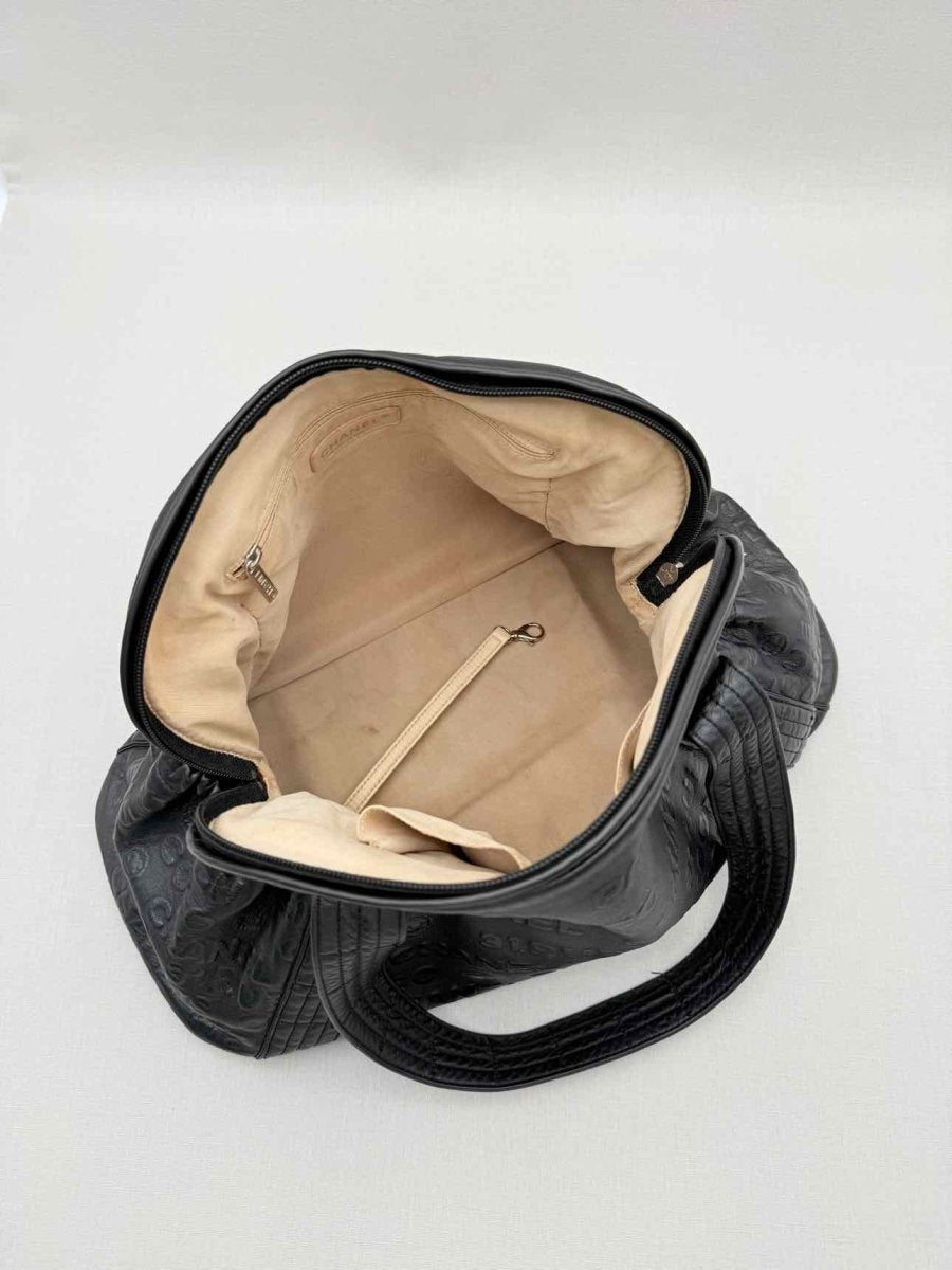 Pre - loved CHANEL 31 Rue Cambon Black Shoulder Bag at Reems Closet