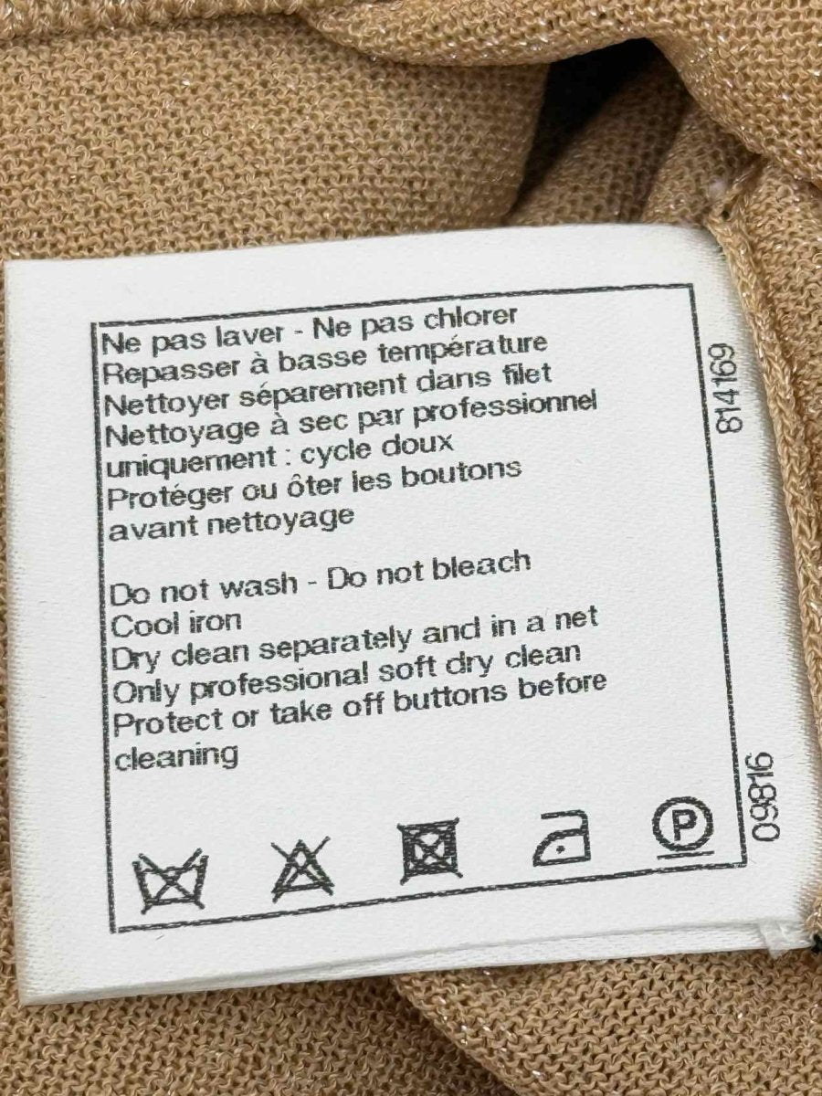 Pre - loved CHANEL Beige Size US 2 Outfit Set at Reems Closet