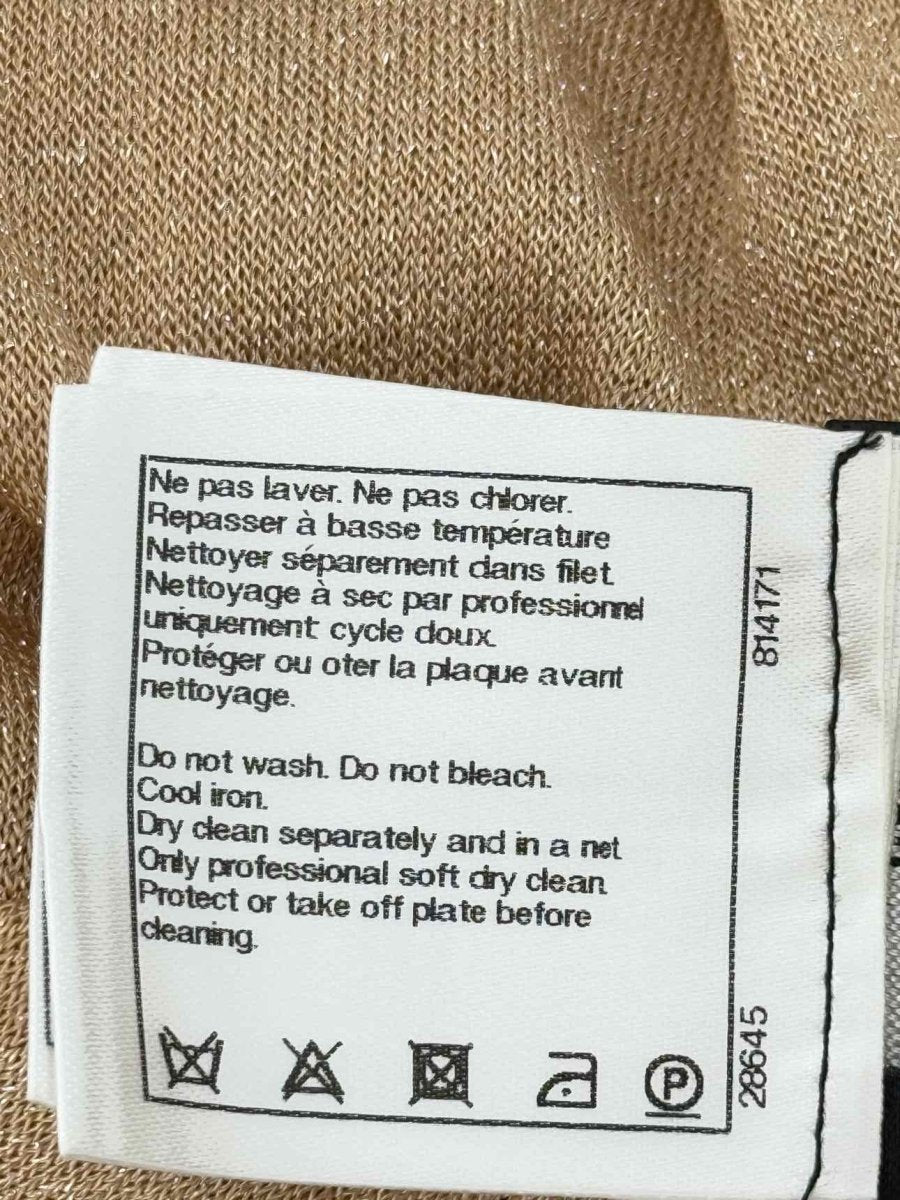 Pre - loved CHANEL Beige Size US 2 Outfit Set at Reems Closet