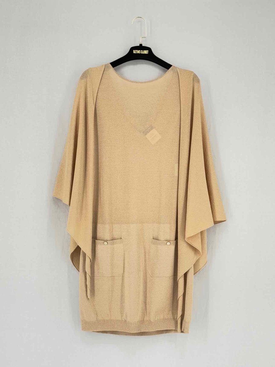 Pre - loved CHANEL Beige Size US 2 Outfit Set at Reems Closet