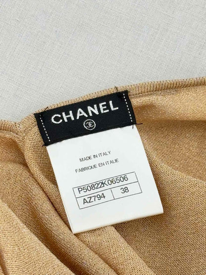 Pre - loved CHANEL Beige Size US 2 Outfit Set at Reems Closet