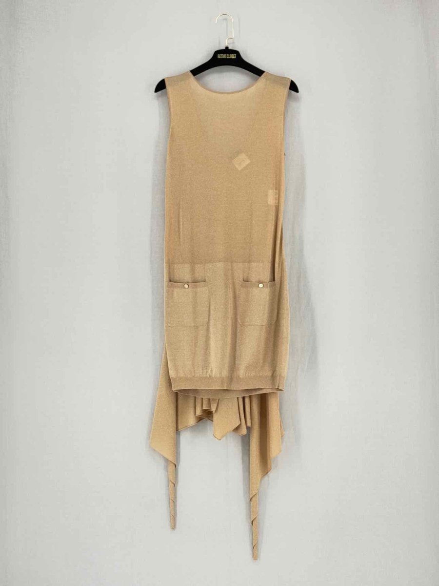 Pre - loved CHANEL Beige Size US 2 Outfit Set at Reems Closet