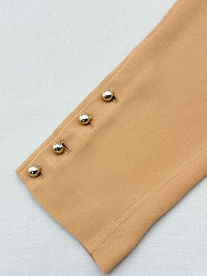 Pre-loved CHANEL Beige Size US 6 Pants at Reems Closet