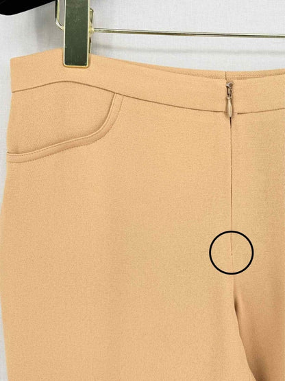 Pre-loved CHANEL Beige Size US 6 Pants at Reems Closet