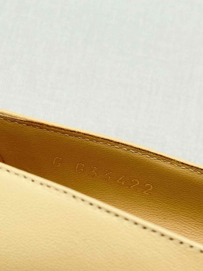 Pre - loved CHANEL Beige w/ Black CC Cap Toe Size EU 38 Pumps at Reems Closet