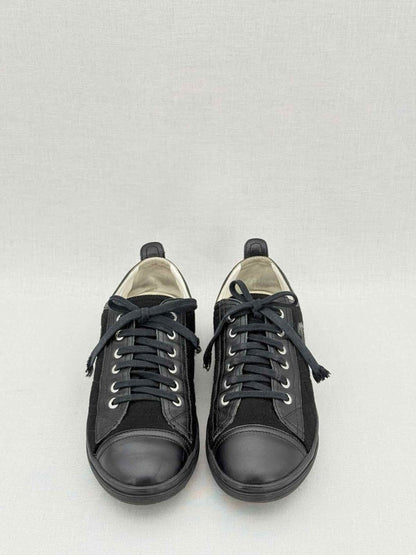 Pre - loved CHANEL Black Quilted Size EU 40 Flats at Reems Closet