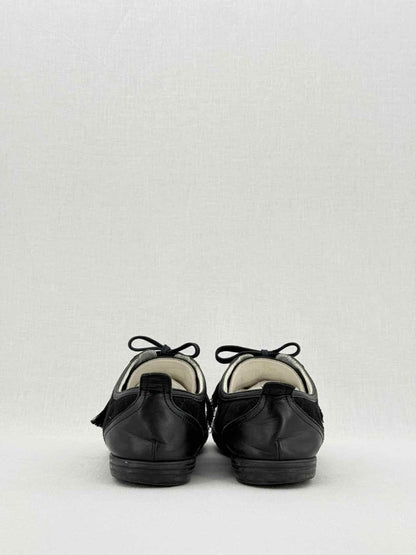 Pre - loved CHANEL Black Quilted Size EU 40 Flats at Reems Closet