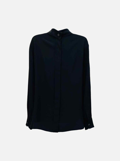 Pre - loved CHANEL Black Shirt at Reems Closet