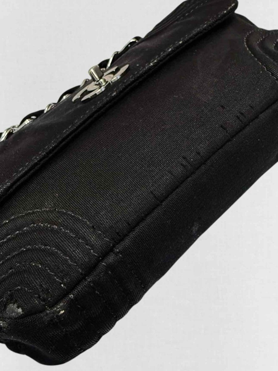 Pre - loved CHANEL Black Shoulder Bag at Reems Closet