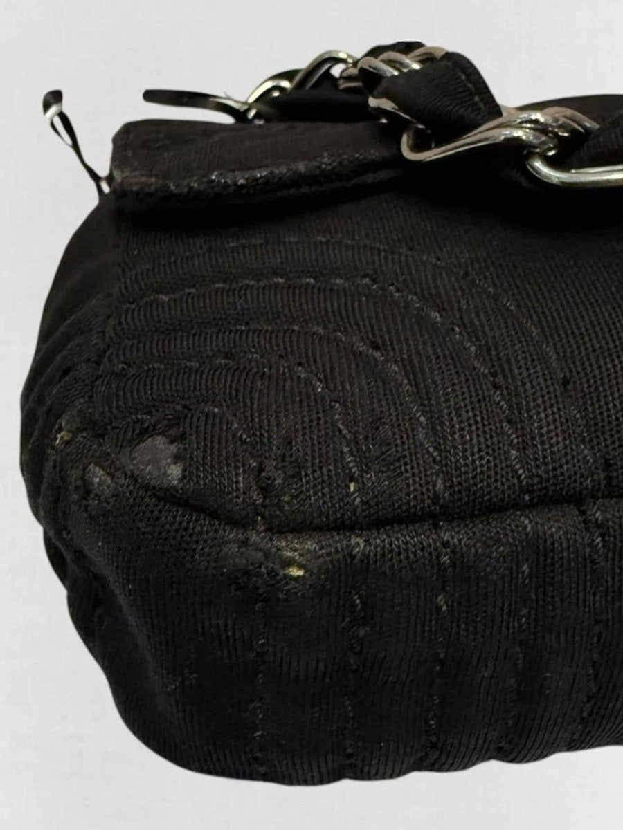 Pre - loved CHANEL Black Shoulder Bag at Reems Closet