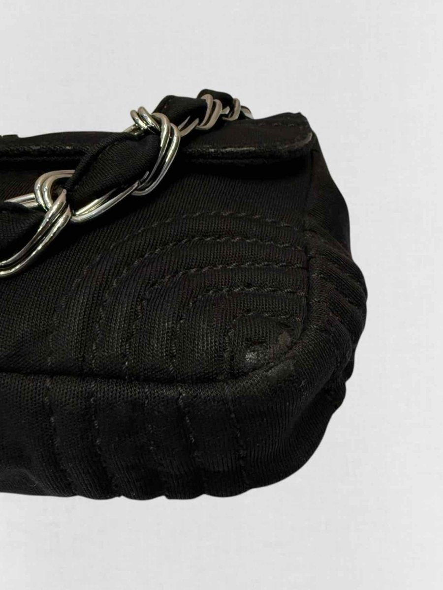 Pre - loved CHANEL Black Shoulder Bag at Reems Closet