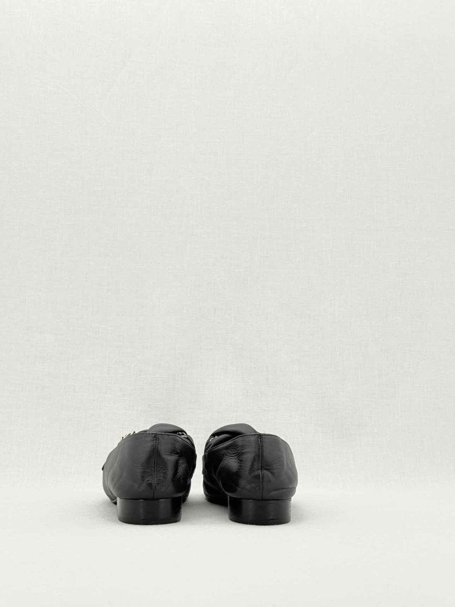 Pre - loved CHANEL Black Size EU 36 Loafers at Reems Closet