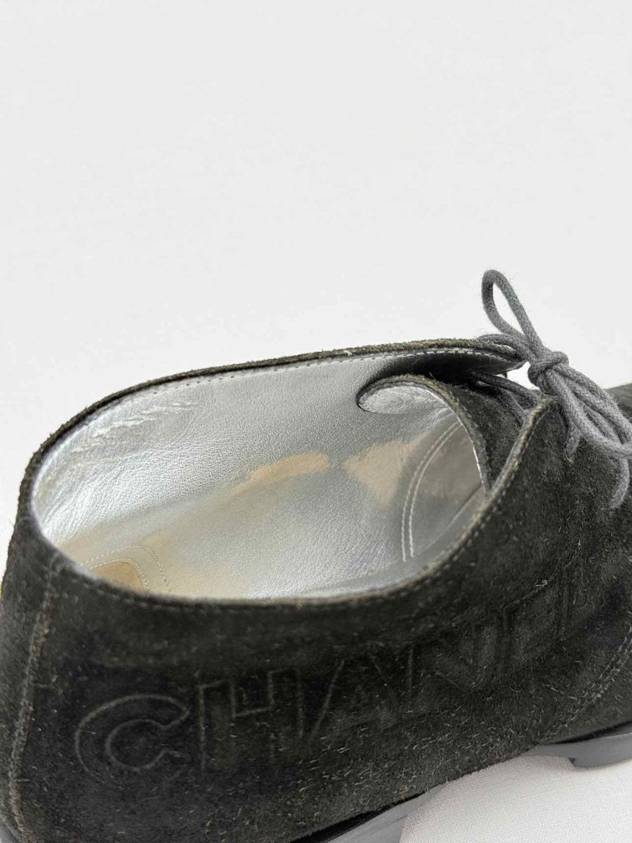 Pre - loved CHANEL Black Size EU 38 Ankle Boots at Reems Closet