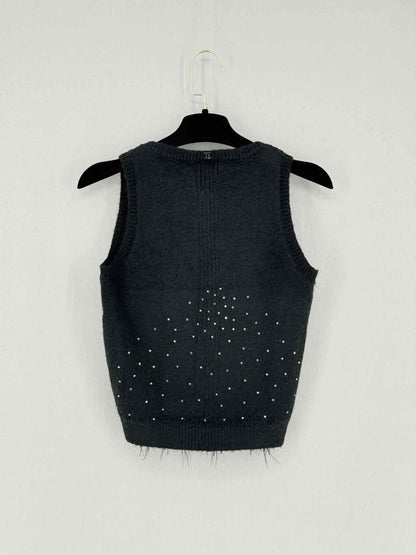 Pre - loved CHANEL Black Size US 0 Tank Top at Reems Closet