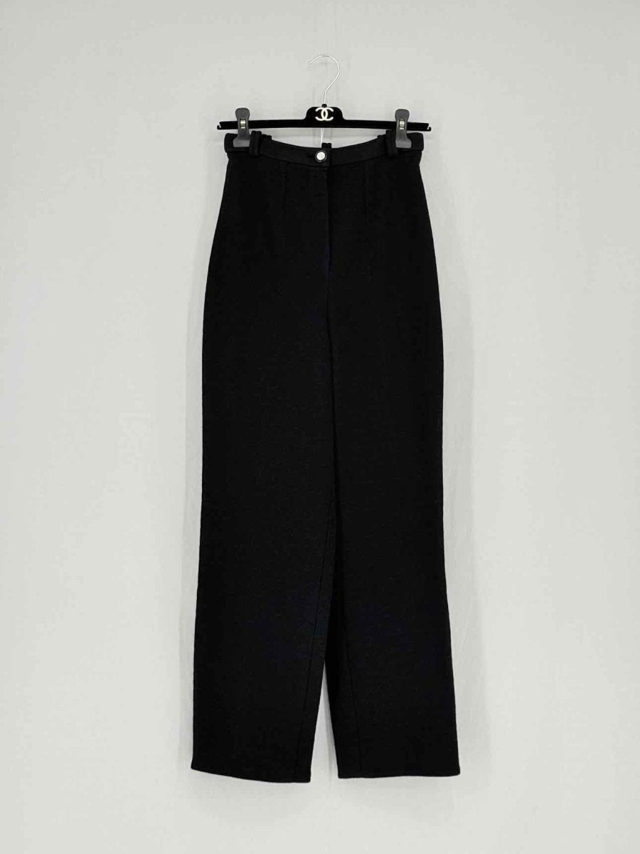 Pre - loved CHANEL Black Size US 4 Pants at Reems Closet
