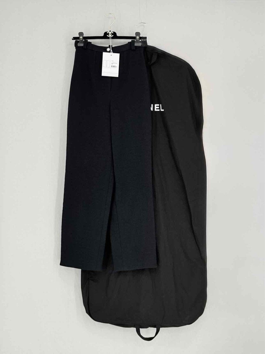 Pre - loved CHANEL Black Size US 4 Pants at Reems Closet