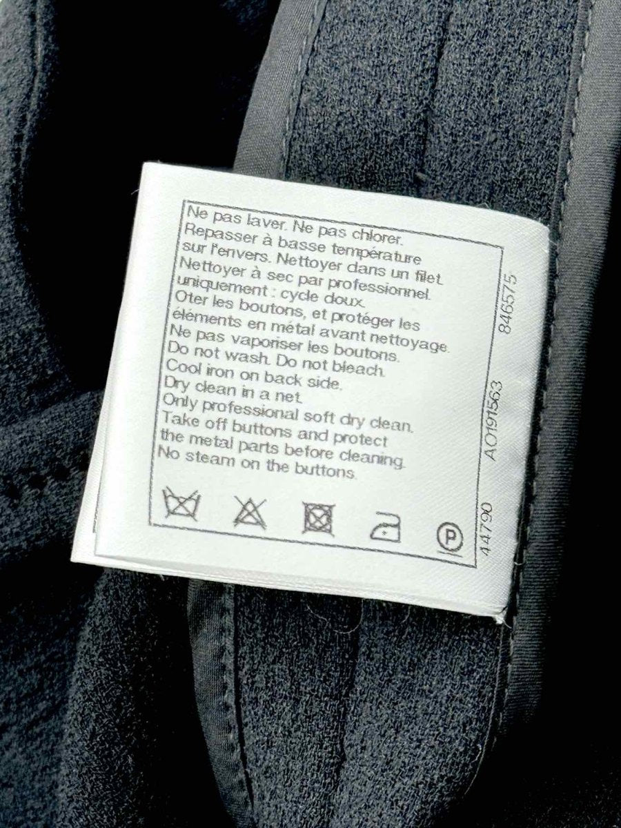 Pre - loved CHANEL Black Size US 4 Pants at Reems Closet