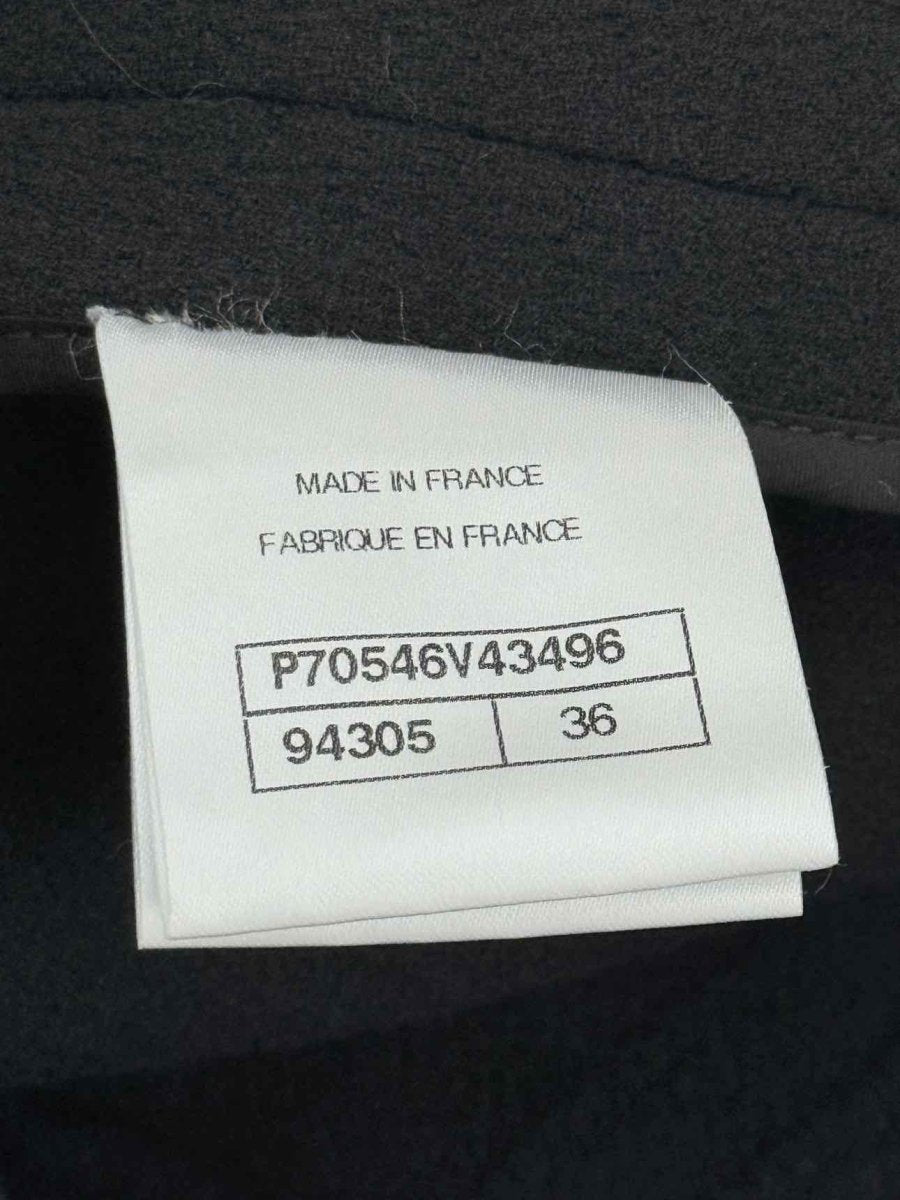 Pre - loved CHANEL Black Size US 4 Pants at Reems Closet