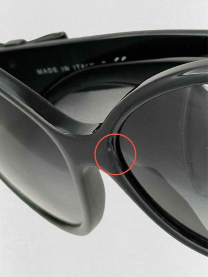 Pre - loved CHANEL Black Sunglasses at Reems Closet