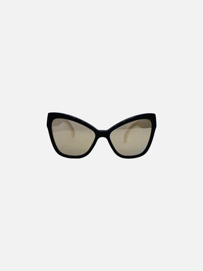 Pre-loved CHANEL Black Sunglasses at Reems Closet