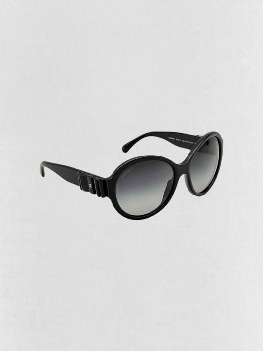 Pre - loved CHANEL Black Sunglasses at Reems Closet