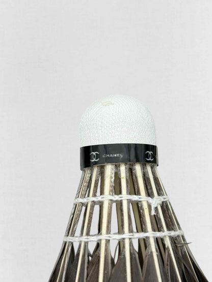 Pre - loved CHANEL Black & White Badminton Sets at Reems Closet