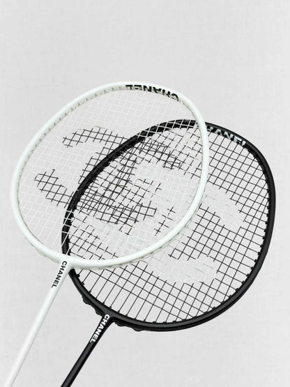 Pre - loved CHANEL Black & White Badminton Sets at Reems Closet