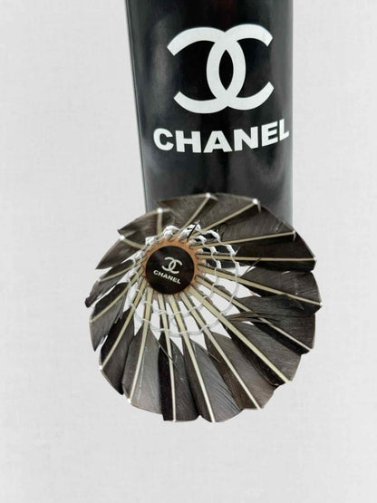 Pre - loved CHANEL Black & White Badminton Sets at Reems Closet