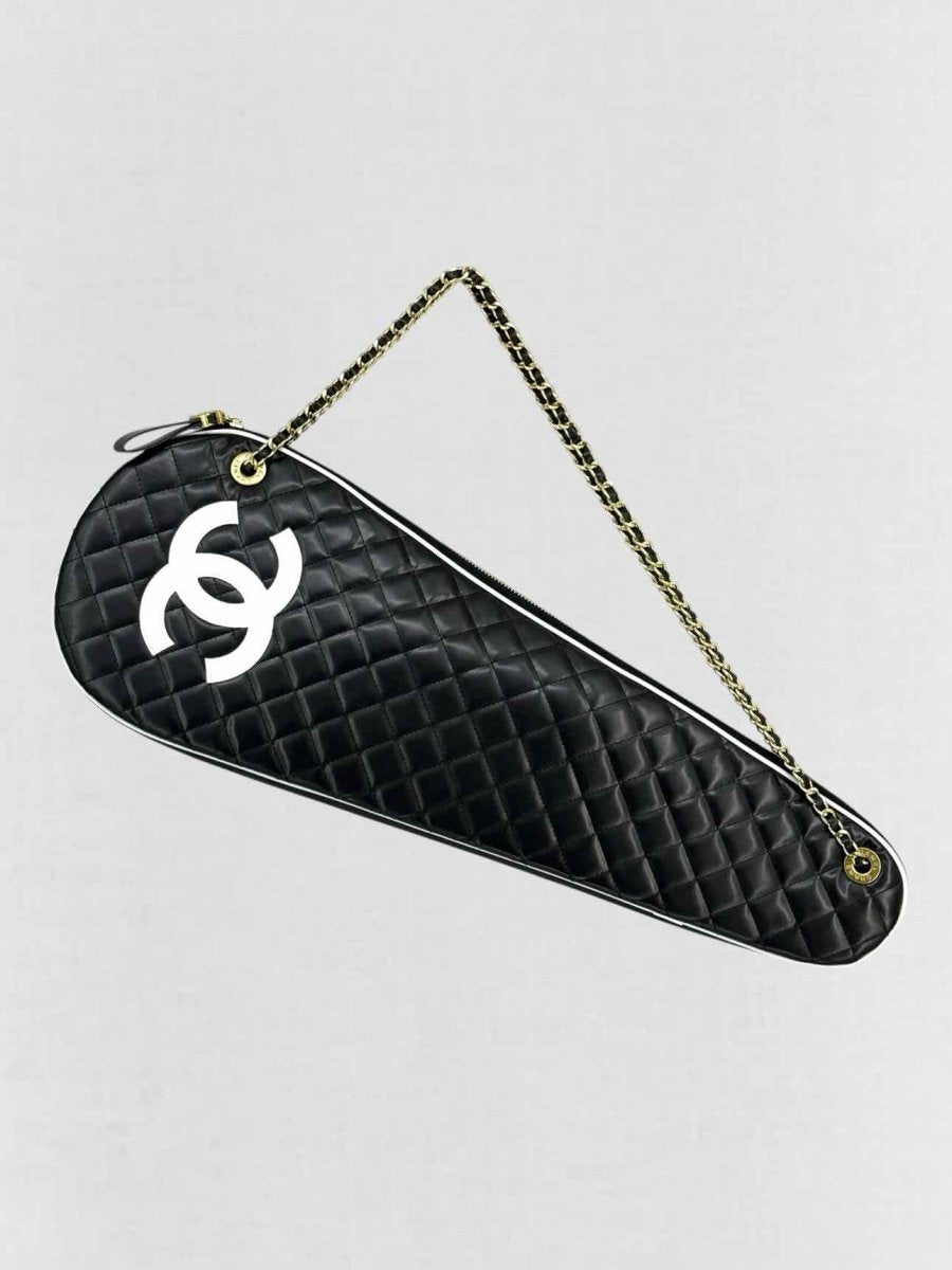 Pre - loved CHANEL Black & White Badminton Sets at Reems Closet
