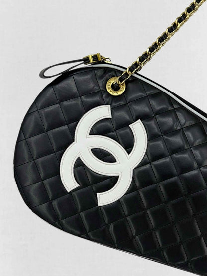 Pre - loved CHANEL Black & White Badminton Sets at Reems Closet