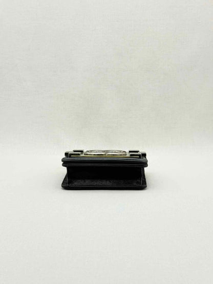 Pre - loved CHANEL Boy Brick Black Crossbody at Reems Closet