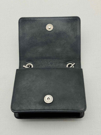 Pre - loved CHANEL Boy Brick Black Crossbody at Reems Closet