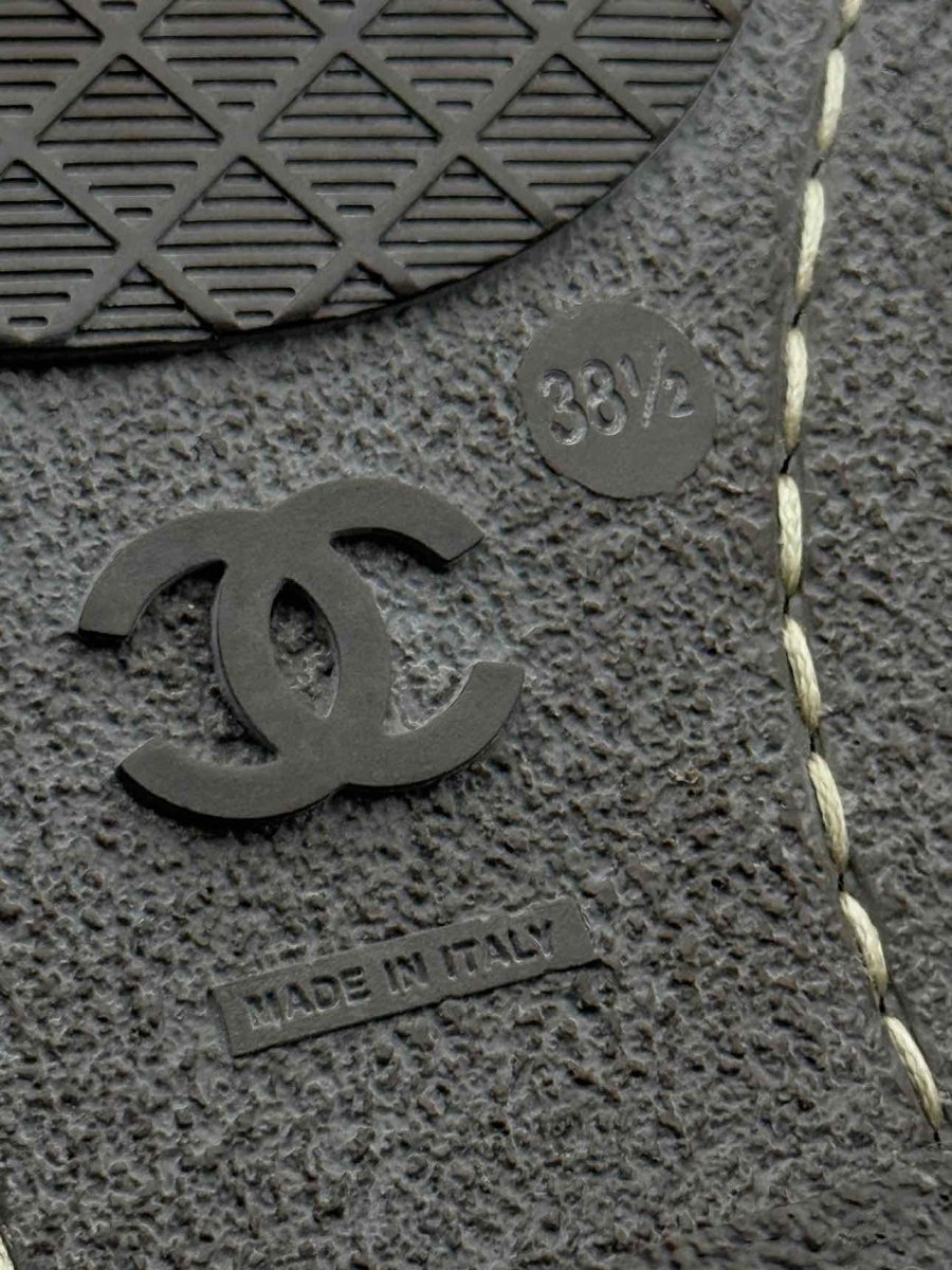 Pre - loved CHANEL Brown Size EU 38.5 Ankle Boots at Reems Closet