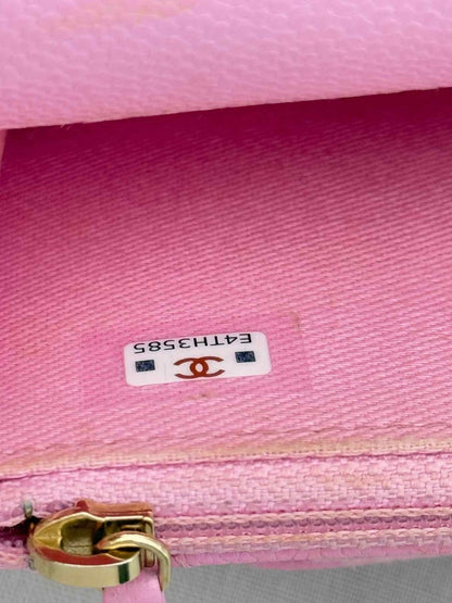 Pre - loved CHANEL Business Affinity Lilac Quilted Top Handle at Reems Closet