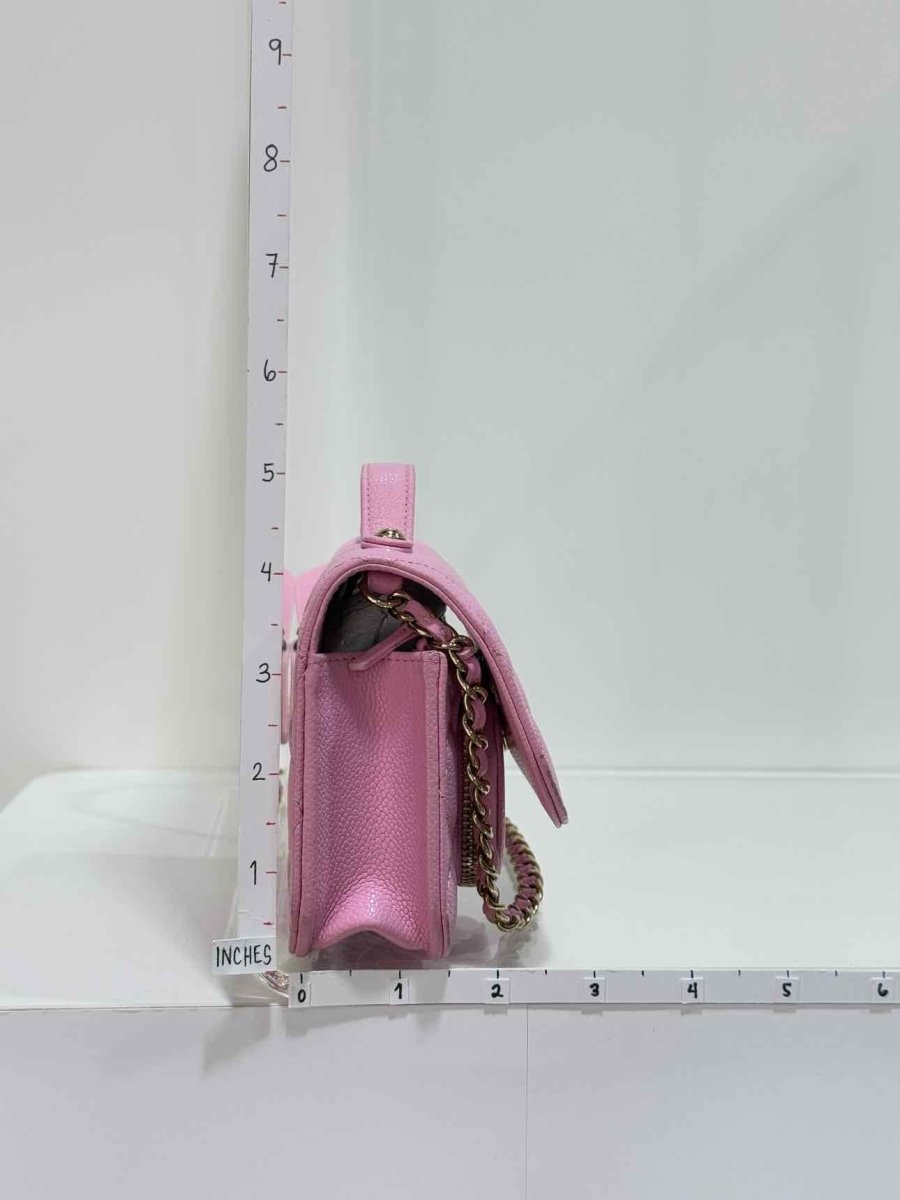 Pre - loved CHANEL Business Affinity Lilac Quilted Top Handle at Reems Closet