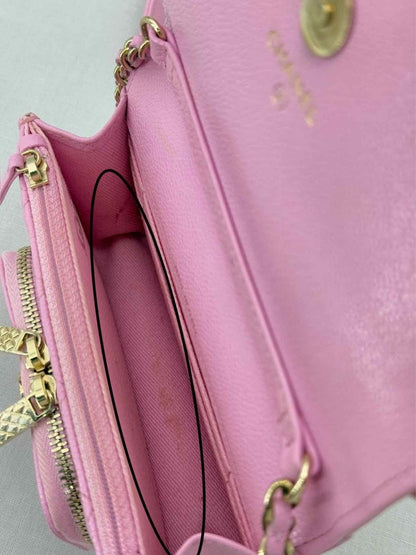 Pre - loved CHANEL Business Affinity Lilac Quilted Top Handle at Reems Closet