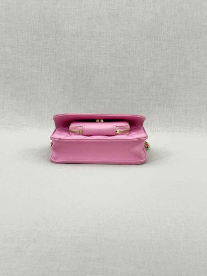 Pre - loved CHANEL Business Affinity Lilac Quilted Top Handle at Reems Closet