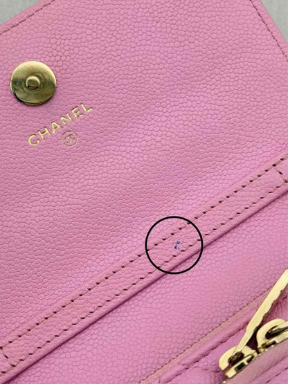 Pre - loved CHANEL Business Affinity Lilac Quilted Top Handle at Reems Closet