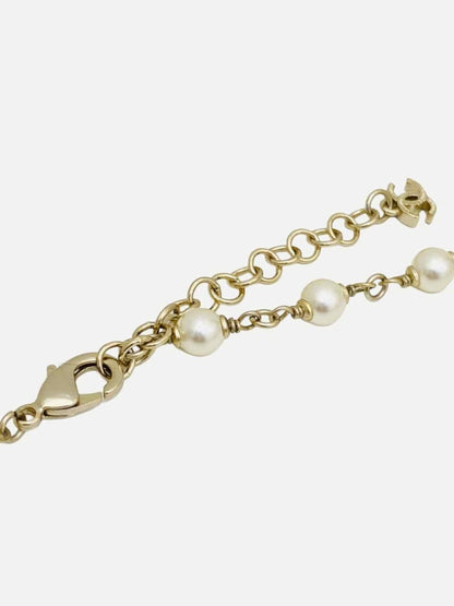 Pre - loved CHANEL CC Fashion Earrings & Necklace at Reems Closet